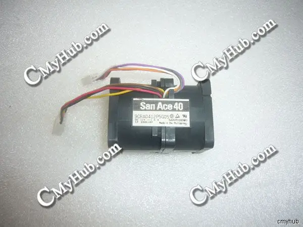 Подлинный для SANYO DENKI 9CRA0412P5G05 DC12V 1.0A 4-контактный 4-проводной вентилятор охлаждения