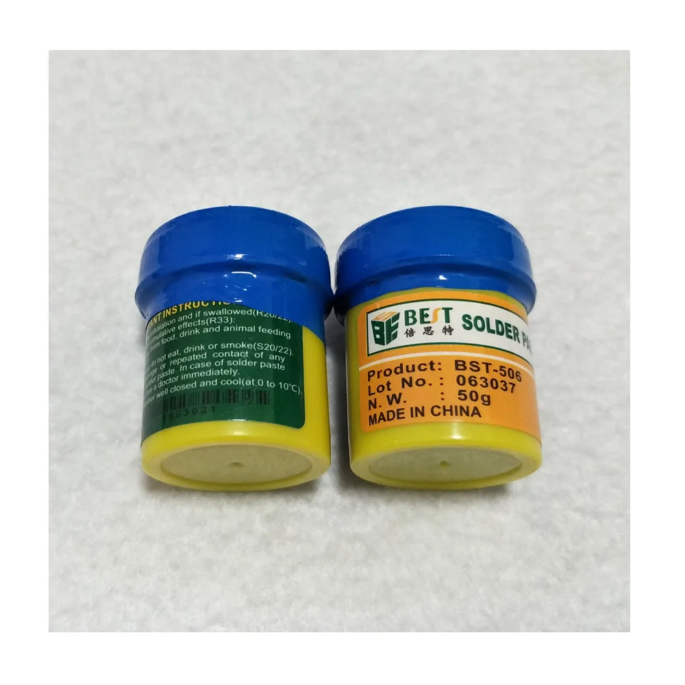 2 шт. BST 506 50g паяльной пасты для нанесения на печатные платы BGA сварки Fluxs