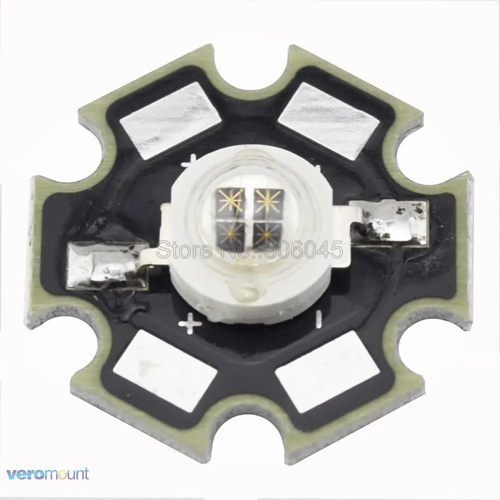 5W Infrared IR 850NM High Power LED Bead Emitter DC1.4-1.7V 1400mA with 20mm Star Platine Base |