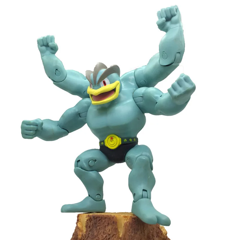 TAKARA TOMY Покемон Аниме Machamp Mackogneur фигурка игрушки TAKARA TOMY Покемон Фигурки Коллекция подарки игрушки для детей