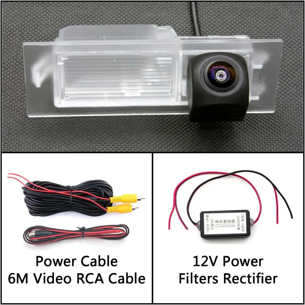 Camera With Filter 175 градусов HD камера заднего вида для Jeep Renegade парковочный монитор ночного видения водонепроницаемый - Название цвета: Camera With Filter