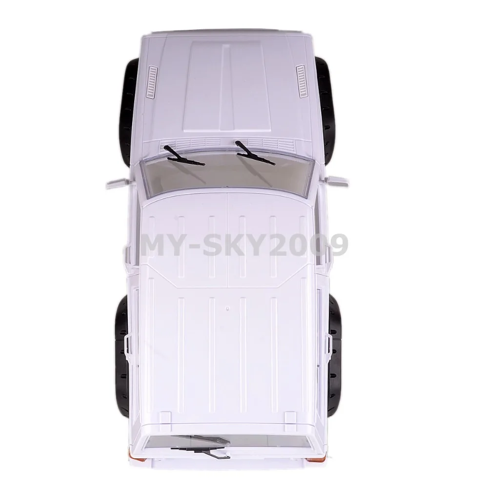 Твердый пластиковый корпус колесной базы 313 мм для радиоуправляемой модели