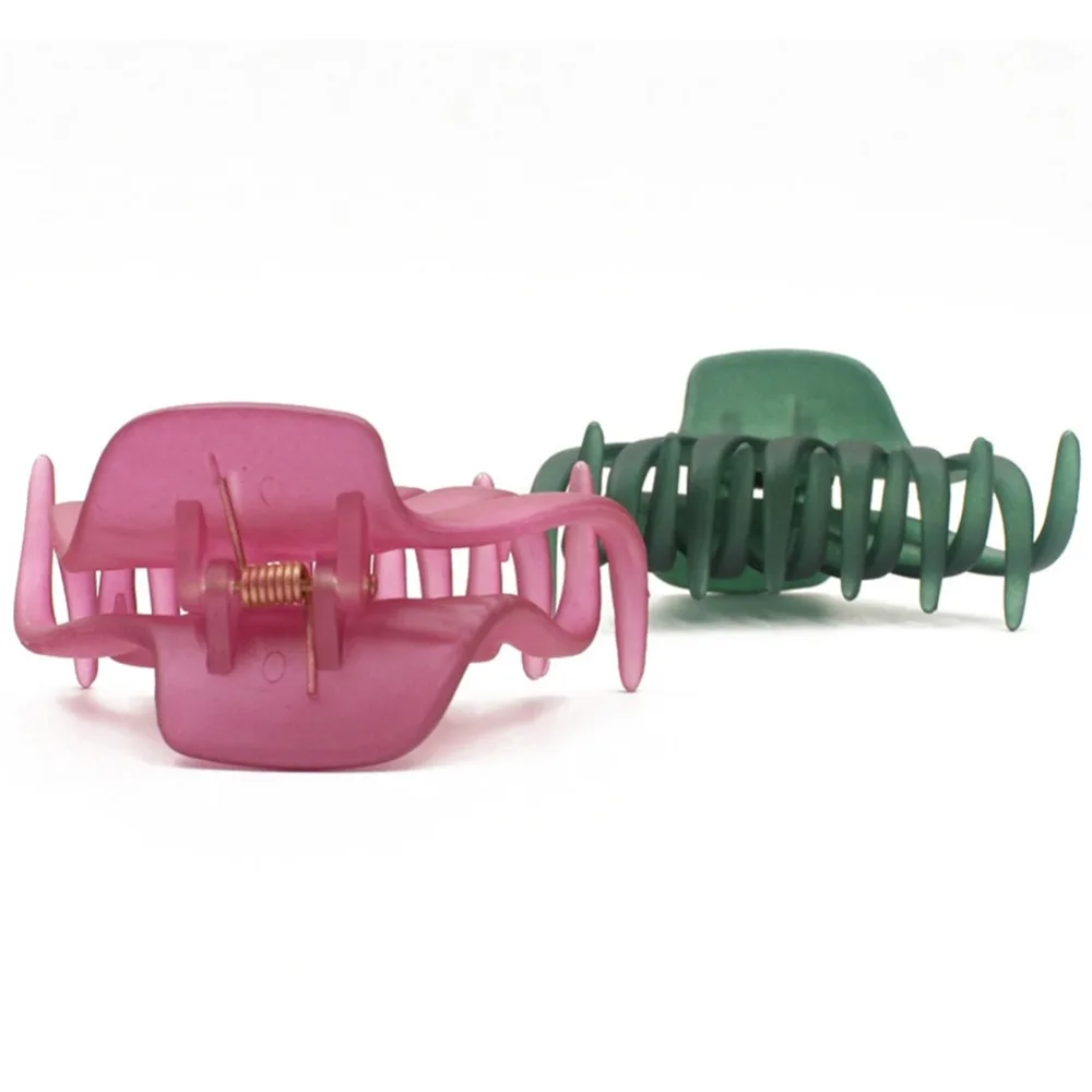 Большой пластиковый Краб заколки крабы для волос женщин обувь девочек челюсти