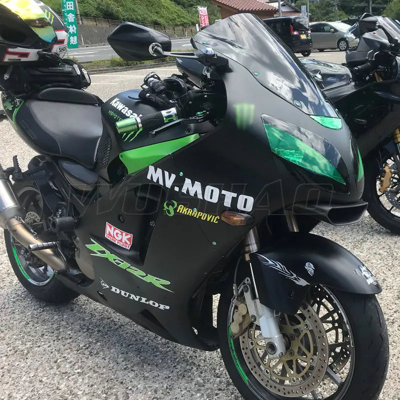 Мотоциклетное ветровое стекло Ветер Экран для 2000 2001 Kawasaki Ninja ZX-12R ZX12R ZX1200A ZX 12R 1200