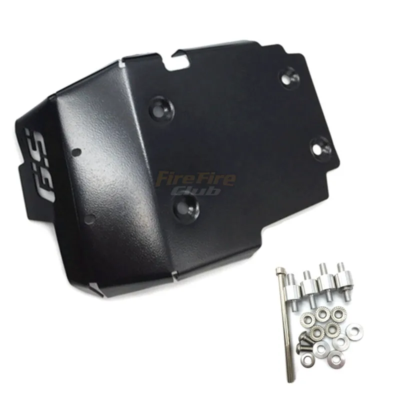 Мотоциклетный черный Противоскользящий протектор двигателя Bash комплект защиты