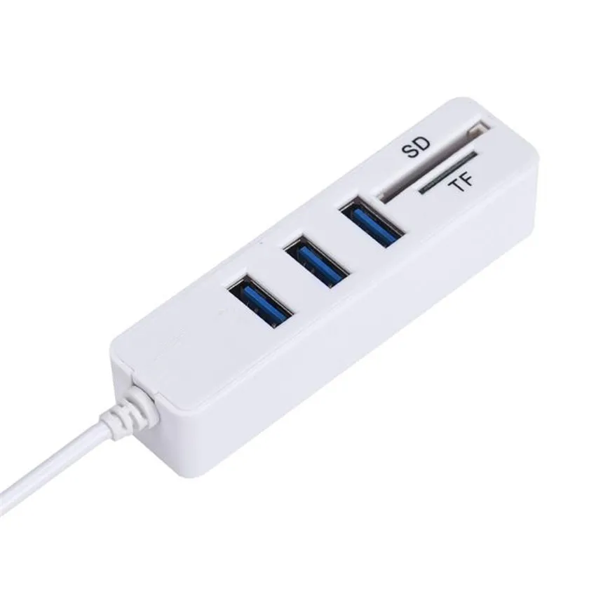 Usb-хаб планшет 2 в 1 супер скорость USB 0 3 порта сплиттер концентратор + кардридер
