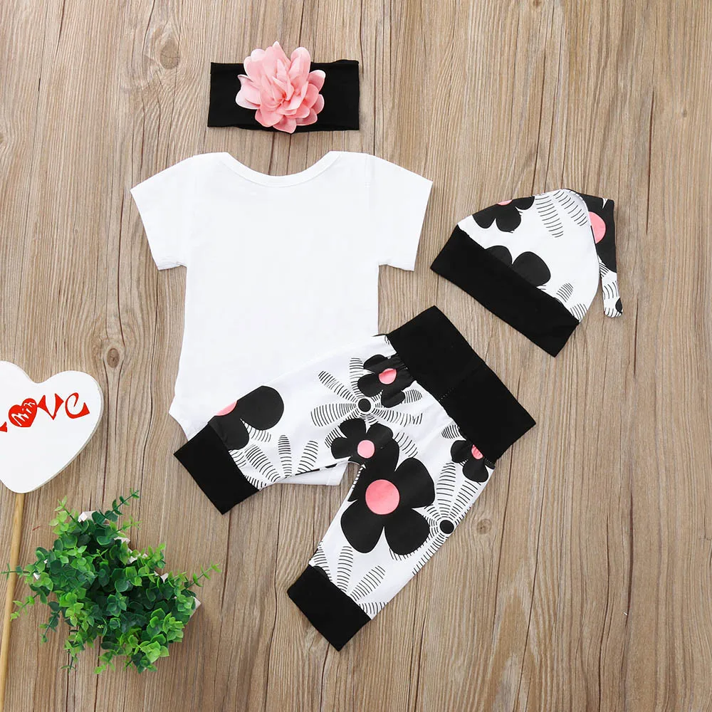 Комплекты одежды для новорожденных девочек 2018 брендовая одежда комбинезон с