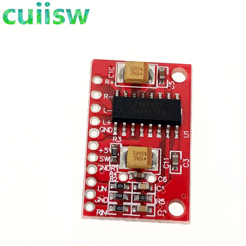 PAM8403 3W* 2 Мини цифровой усилитель мощности аудио Плата DIY стерео USB DC 2,5 в до 5 В мощность bluetooth динамик модуль для arduino
