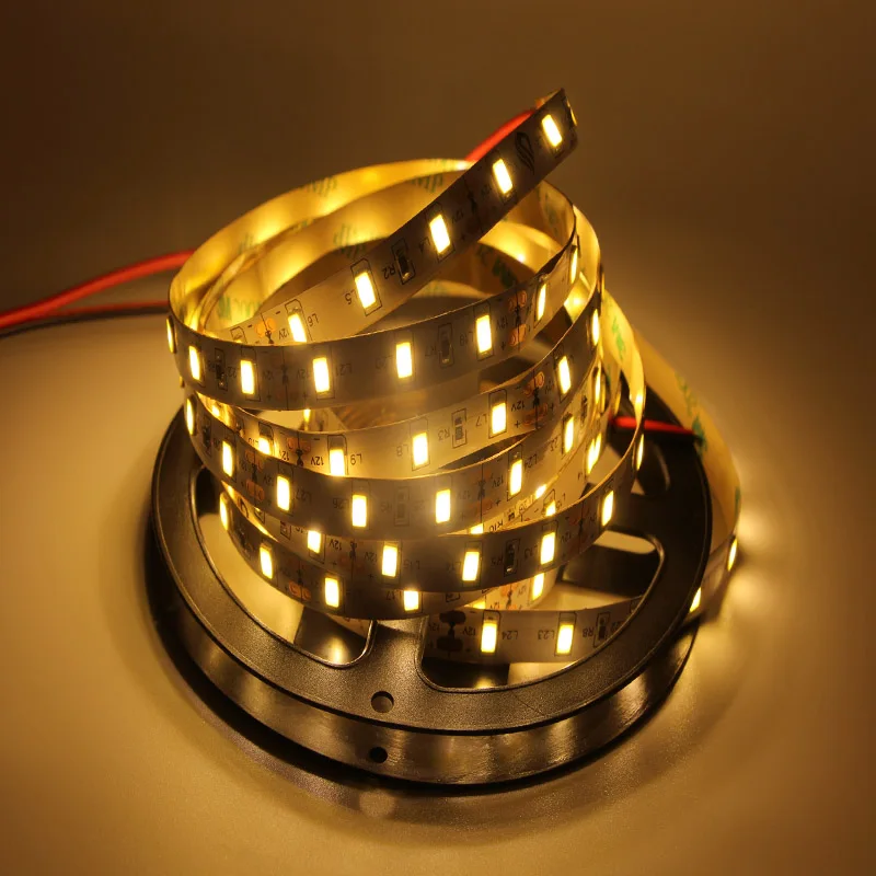 Гибкая светодиодная лента 5630 SMD 60LED ip65 5 м 12 В постоянного тока не