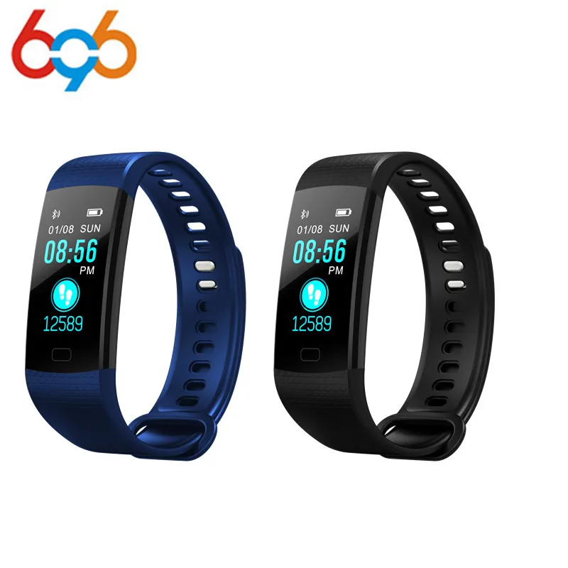696 Y5 Color Screen Smart Bracelet Man Bluetooth Wristwatch Women Sport Fitness Track Pedometer Hear Rate Blood Pressure Monitor |