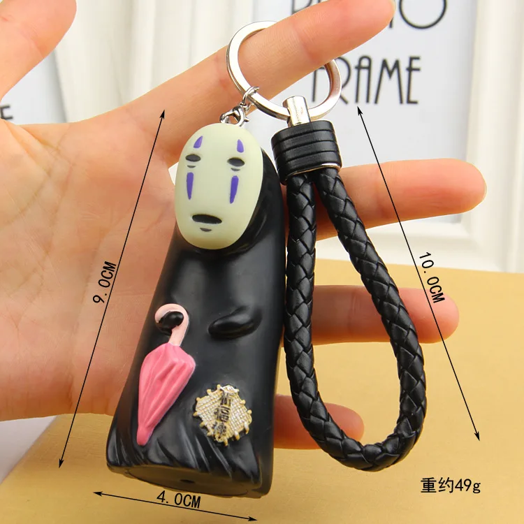 Мужской зонт Miyazaki Hayao Chihiro красный с надписью god no face брелок для ключей экшн