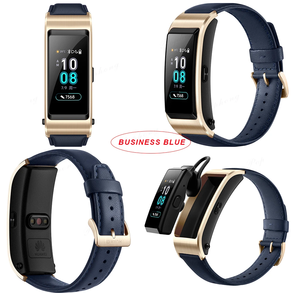 Bluetooth браслет Huawei TalkBand B5 оригинальные наручные часы с сенсорным AMOLED экраном