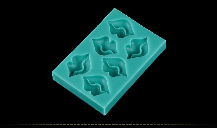 Lips Mouth Shape Instant Fondant Silicone Lace Mold Cake Baking Tools Decorating D318 | Дом и сад