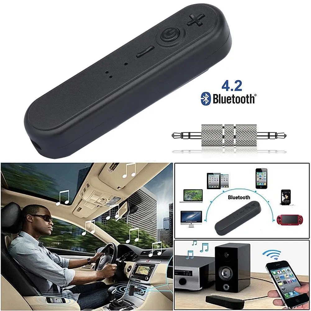 Автомобильный аудио адаптер Aux для мобильного телефона автомобильный Bluetooth 4 1