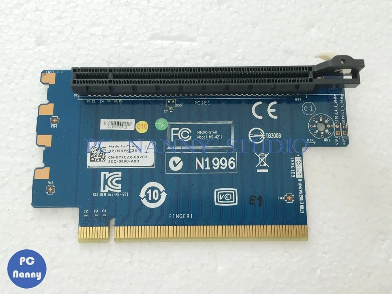 NOKOTION YKC2X 0YKC2X для Dell Alienware X51 Плата расширения видеокарты PCI-E X16 MS-4271 | Компьютеры и