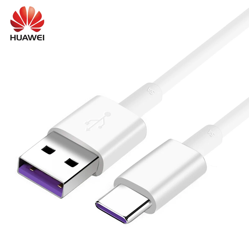 Оригинальное зарядное устройство Huawei кабель USB Type C для Honor 10 V10 Note10 быстрое 5A Mate 9 20