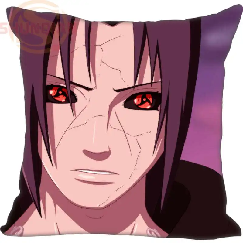 Uchiha Itachi#110 декоративная Свадебные наволочки индивидуальный подарок для наволочки 20x20,35X35 см с одной стороны - Цвет: Pillow Cover