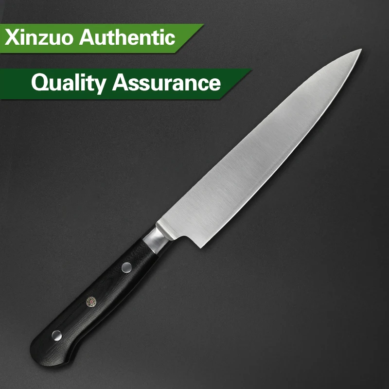XINZUO 3 шт. набор кухонных ножей утилита сантоку шеф повара ножи слоя 440C клада
