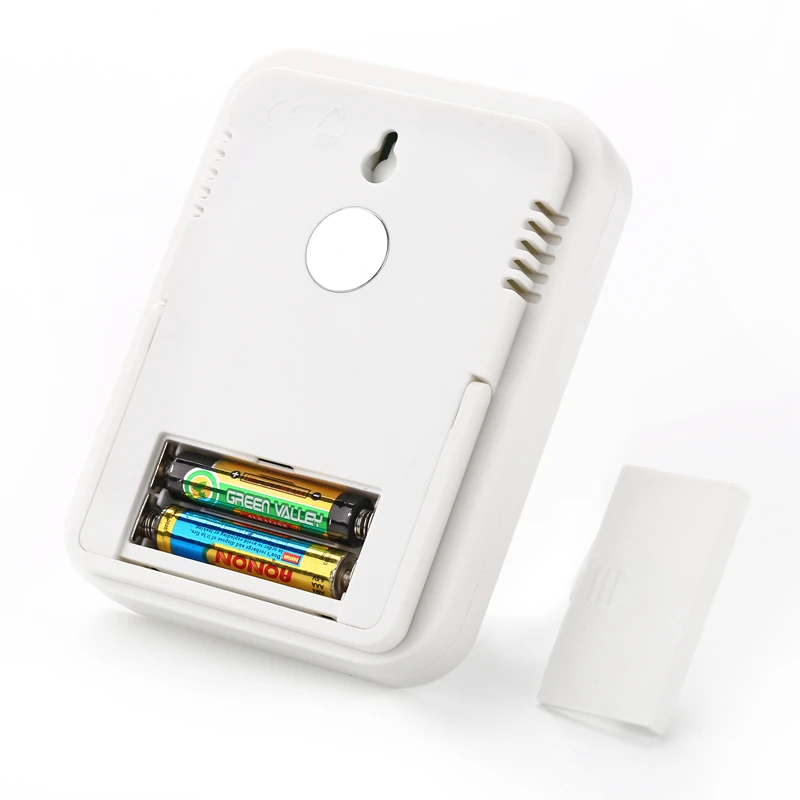 Цифровой термометр гигрометр часы с сенсорным ЖК экраном измеритель температуры