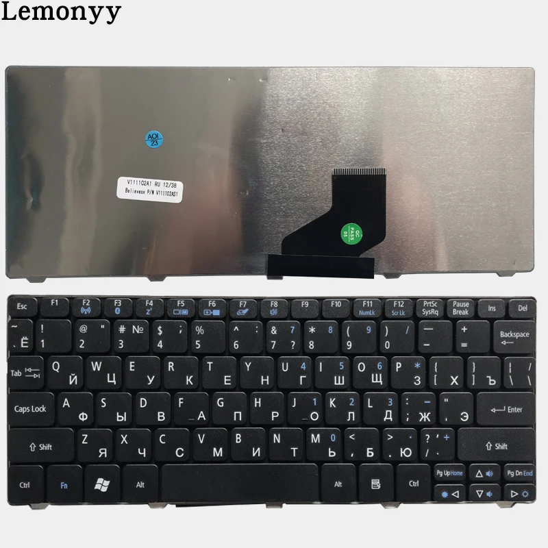 Русская клавиатура для шлюза Mini LT21 LT25 LT27 LT28 LT2100 LT32 LT3201u Packard Bell Dot SPT 723 SE SE2 SE3 SC PAV80 RU Black