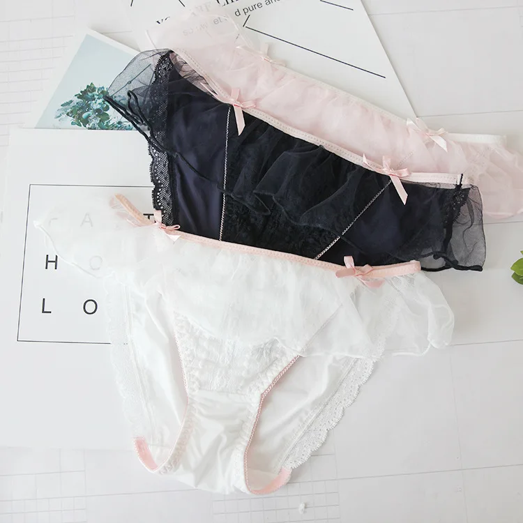 Женское Сетчатое нижнее белье пикантная юбка с кружевом шелковые бесшовные