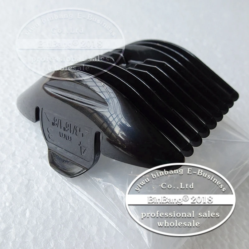 Hair clipper comb Barber Fixed length device comb Positioning comb Plastic comb ER1610 ER-GP80 3mm-4mm