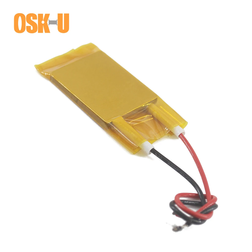 2 шт 12V термостатический PTC Нагревательный элемент 30x24x3 мм 60/180/140/230 градусов изолированной пленкой PTC нагреватель пластины для производства йогурта