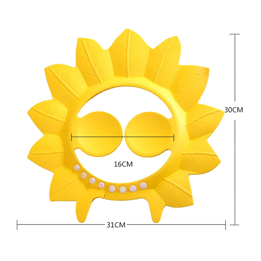 Детская шапочка для шампуня безопасный шампунь душа защита купания мягкая детей