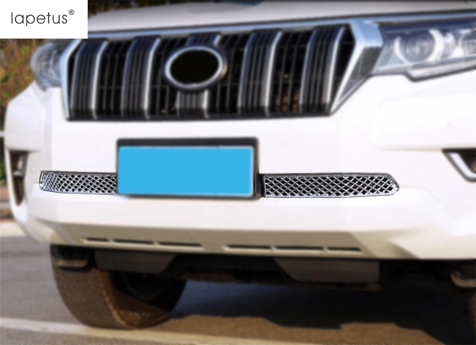 Аксессуары Lapetus для Toyota Land Cruiser Prado FJ150 2018 2020 Передняя лицевая сторона ниже решетка