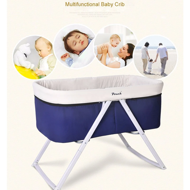 Карман для детской кроватки Adorbaby дорожный складной качалка сна детское гнездо