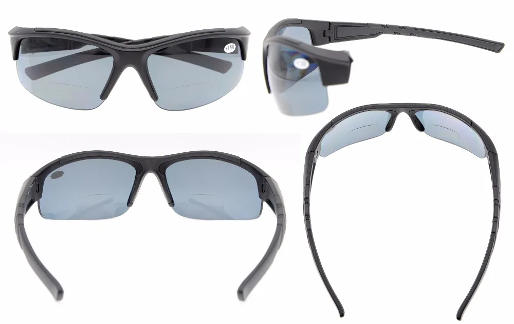 TH6226PGSG Eyekepper TR90 небьющиеся спортивные поликарбонатные поляризованные бифокальные Солнцезащитные очки без оправы+ 1,50/+ 2,0/+ 2,5