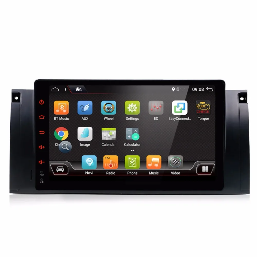 Bosion Android 7 1 Дин DVD gps для BMW M5 E39 E53 автомобиль радионавигационная 9 дюймовый Bluetooth RDS