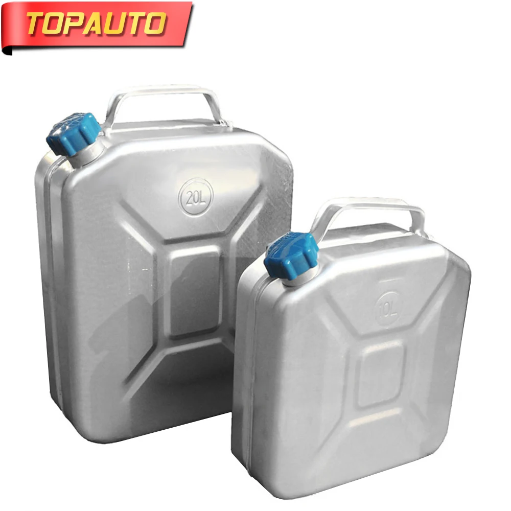 Toauto 20L масляный Толстый алюминиевый топливный бак, бензиновый дизельный бак для воды, ячейка для хранения, авто мотоцикл, грузовик, автомобильные аксессуары
