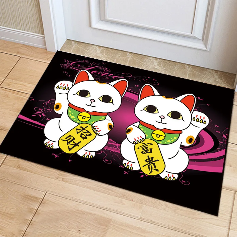 Напольный коврик Fortune Cat ковер для гостиной декор кухни спальни ног|Коврик| |