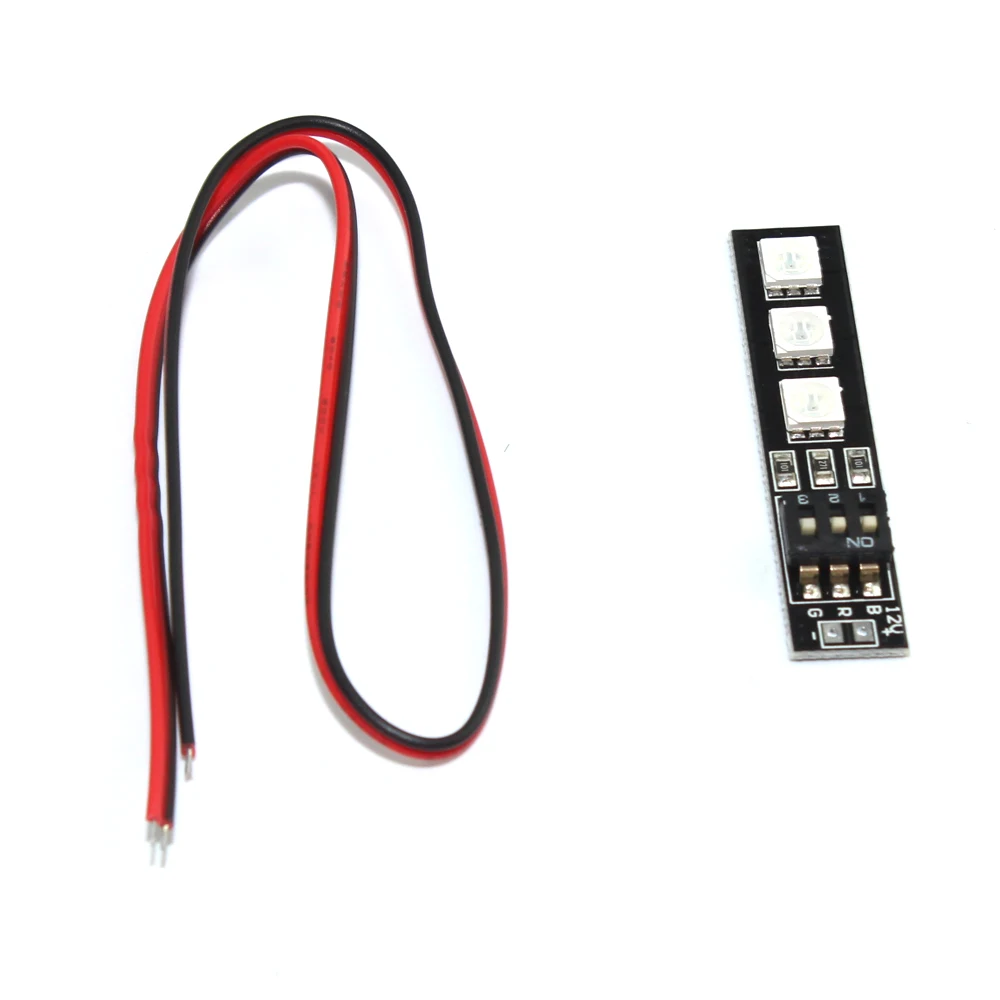Для RC 250 Квадрокоптер Мультикоптер FPV RGB 5050 Светодиодная панель 5V 12V 3S 4S 7 видов