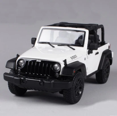 Maisto 1:18 JEEP WRANGLER RUBICON SUV литая под давлением модель автомобиля игрушка для ребенка подарок на день рождения оригинальная коробка