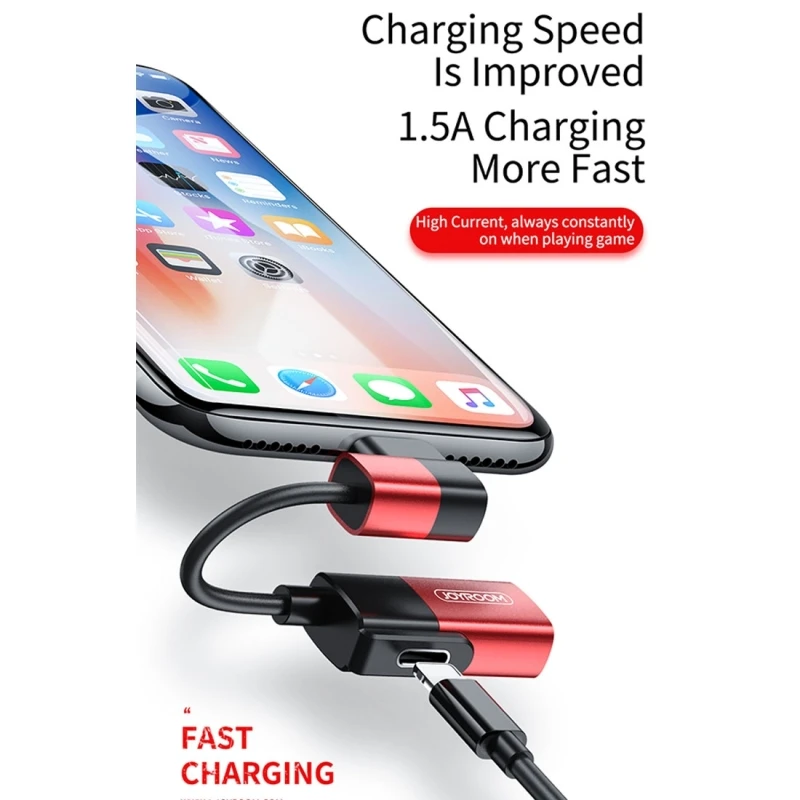HAWEEL 2 в 1 Зарядка/Прослушивание 8 Pin аудио конвертер для iPhone XR/iPhone XS MAX/iPhone X & и iPad