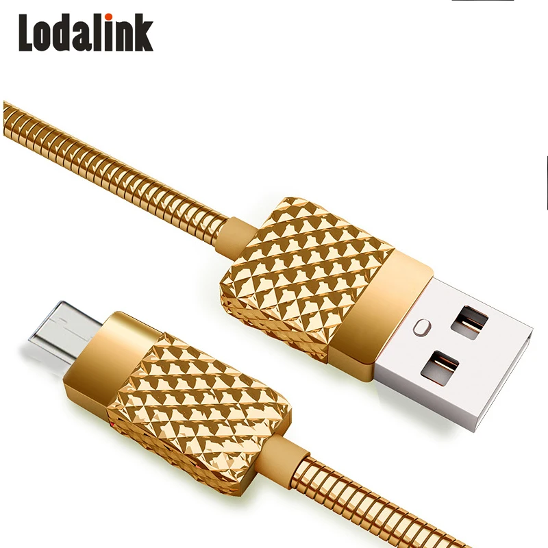 Lodalink Micro USB кабель 2.1A Быстрая зарядка для зарядного устройства 0 5 м 1 2 3 мобильного