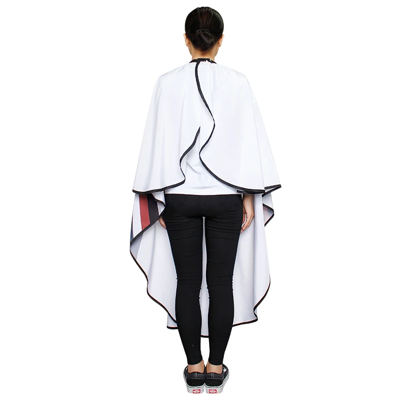 Красная белая синяя черная полоска Высококачественная Женская Парикмахерская