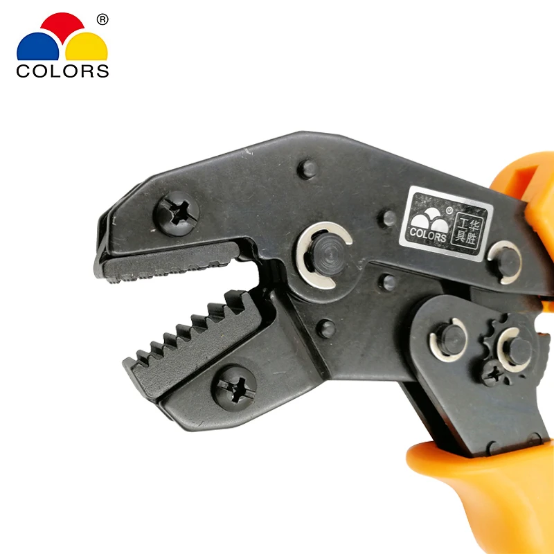 COLORS SN-02WF crimping pliers 0.14-2.5mm2 26-13AWG for tube insulated and non-insulated ferrules terminal hand tools | Инструменты