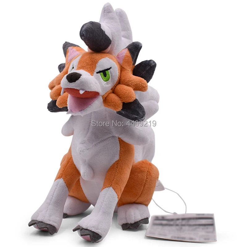 Sitting Lycanroc Plush Toy Soft Stuffed Doll Great Gift Collect  | Игрушки и хобби