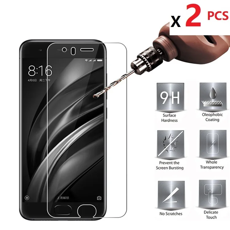 

Из 2 предметов закаленное Стекло Экран протектор для Xiaomi mi 6 6X 5X 5S Plus mi 5S 5C 5 4C 4i 4S 4 3 с уровнем твердости 9H 2.5D