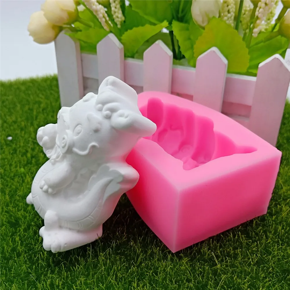 Силиконовая 3D форма для мыла с драконом ручная работа|mold for|diy silicone moldsilicone mold |