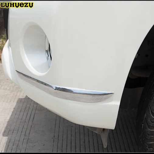 Накладка на передний и задний бампер для Land Cruiser Prado 150 2014 2017|trim cover|front rear bumperrear bumper