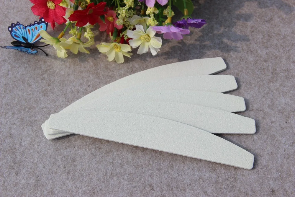 1000 шт розовая чашка|nail file|sandpaper nailnail tools |