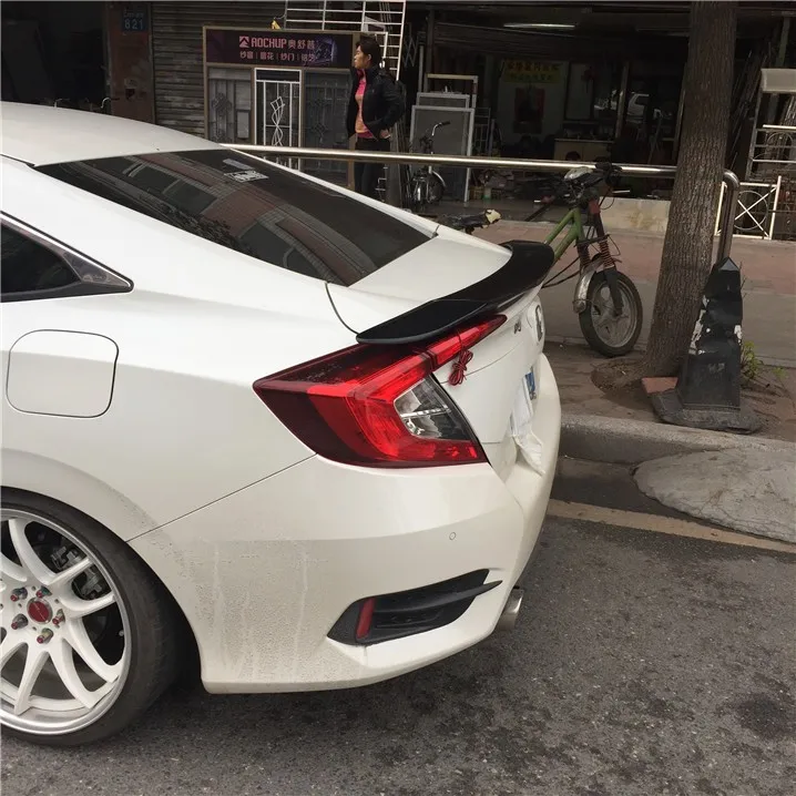 Для Honda Civic спойлер заднего материала заднее крыло праймер цвет задний спойлер для Honda Civic спойлер Таиланд RS