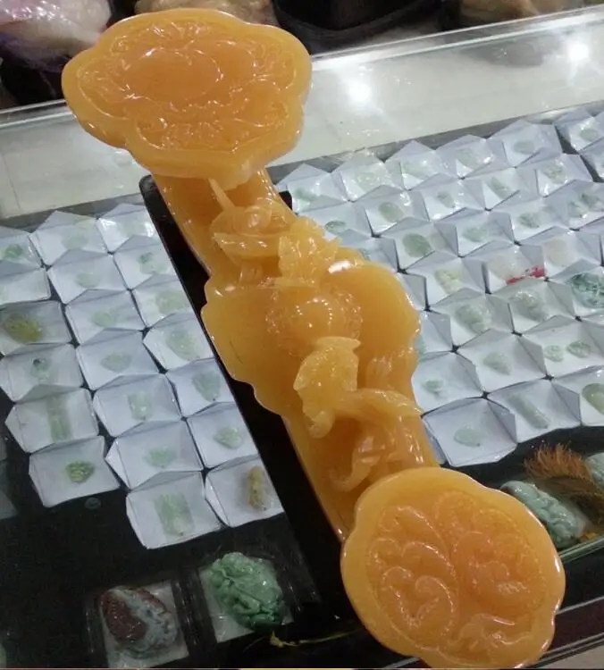 Спасения Афганская белого нефрита зарядки длинные Сюань долго Depot