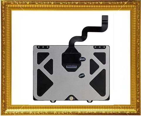 Оригинальная сенсорная панель A1398 с кабелем для Apple Macbook Retina 15 дюймов A1398, сенсорная панель mid 2012, ранние 2013 года