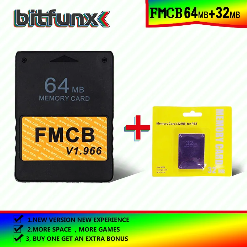 Бесплатная карта памяти Bitfunx McBoot (FMCB)64 Мб v 1 966 (новая версия и новая функция) +