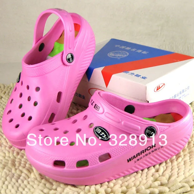 Воин Мулы и сабо для женщин качели потеря веса обувь летняя леди ЕВА пляжные